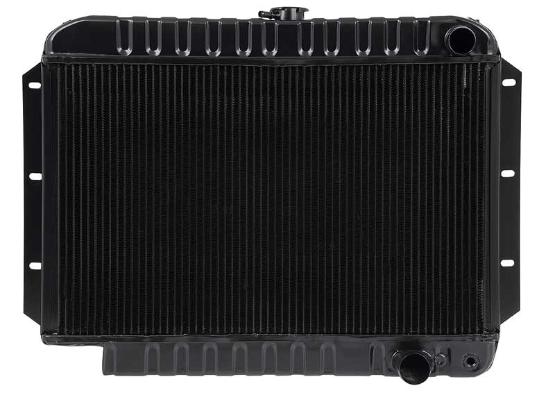 1961-63 Impala/Full-Size 409 V8 Eng W/ MT - Radiator Notched 4-Row W/ Brass/Copper Core