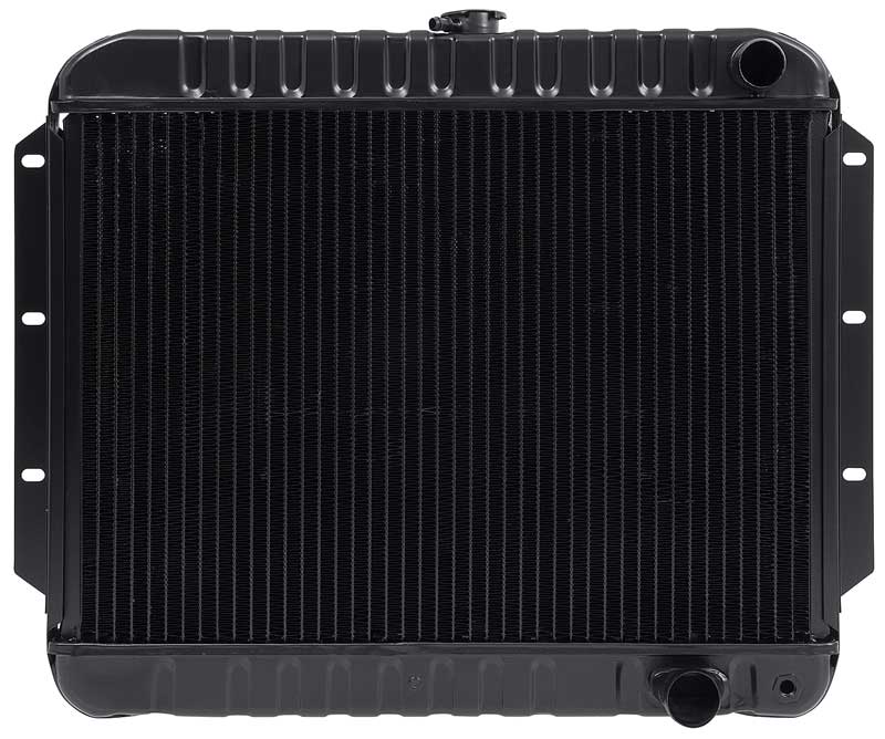 1961-63 Impala/Full-Size V8-409 W/ MT - Radiator 4 Row 17-1/2" X 25-1/2" X 2-5/8" Copper/Brass Core