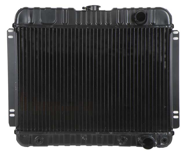 1963-65 Chevy II/Nova V8 W/ AT - Radiator 4 Row (Inlet On Pass Side) (15-1/2"X23-1/2" X2-5/8" Core)