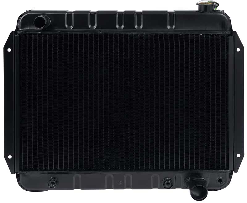 1966-67 Chevy II/Nova 6 Cyl 194/230 W/ AT - Radiator 3 Row (15-5/8" X 23" X 2" Core)
