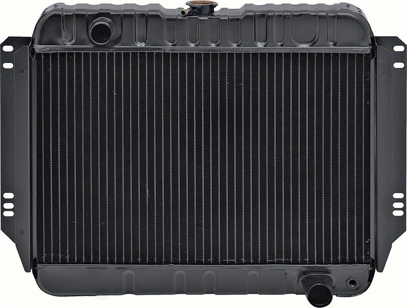 1968 Impala/Full-Size 6-Cyl W/ MT & AC - Radiator 3 Row (15-1/2" X 23-1/2" X 2" Core) Copper/Brass