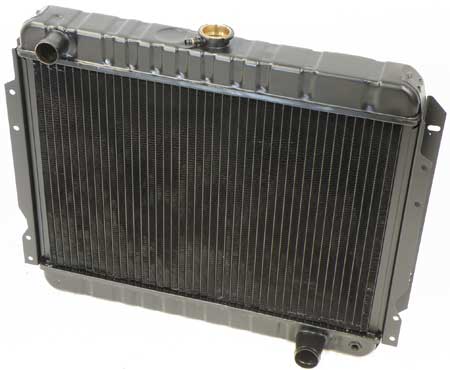 1968 Impala/Full-Size V8 396/427 W/ MT & AC - Radiator 4 Row 1(7-1/2" X 25-1/2" X 2-5/8" Core)