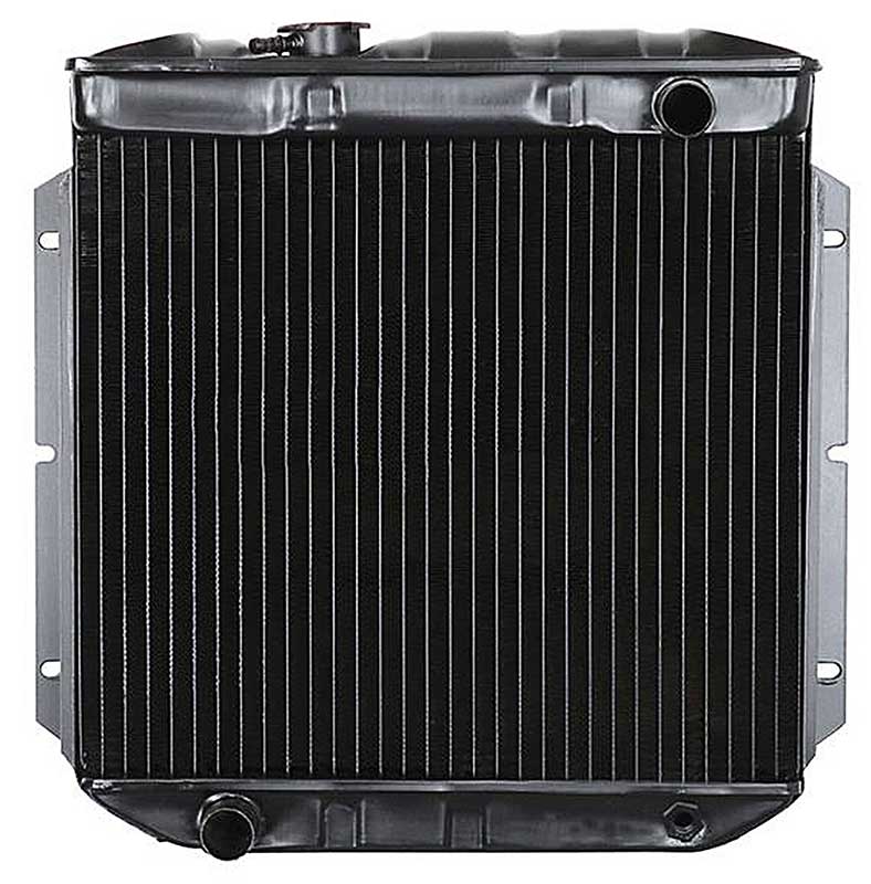 1960-65 Ford / Mercury 6-Cylinder/Manual 2-Row Copper/Brass Radiator - 20" Core - Falcon / Comet