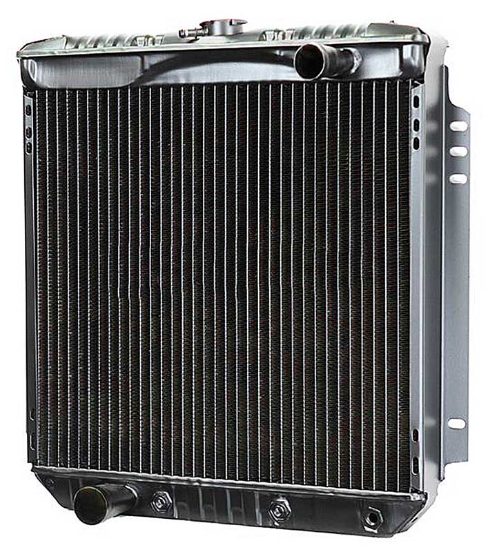 1962-69 Ford / Mercury V8/Automatic 3-Row Copper/Brass Radiator - 20" Core - Falcon / Comet