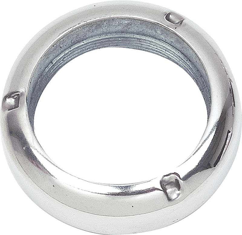 1951-59 Bel Air, 150, 210, Nomad 1955-59 Chevrolet/GMC Truck Ignition Switch Nut 3 Slot Polished Stainless