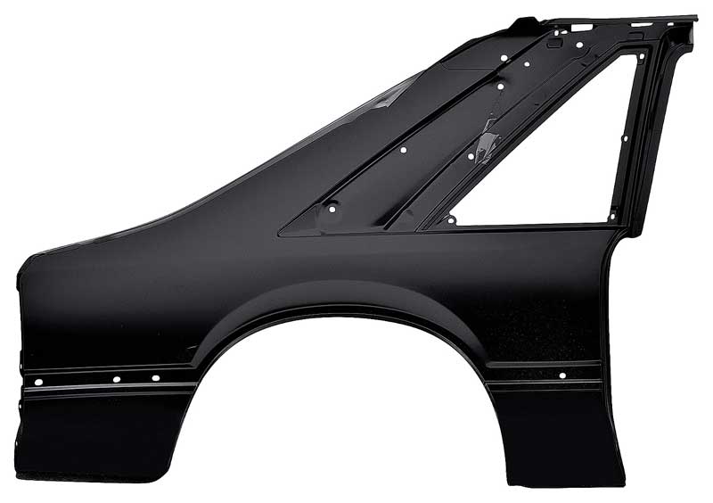 1987-90 Mustang Full Quarter Panel Hatchback Drivers Side EDP Coated