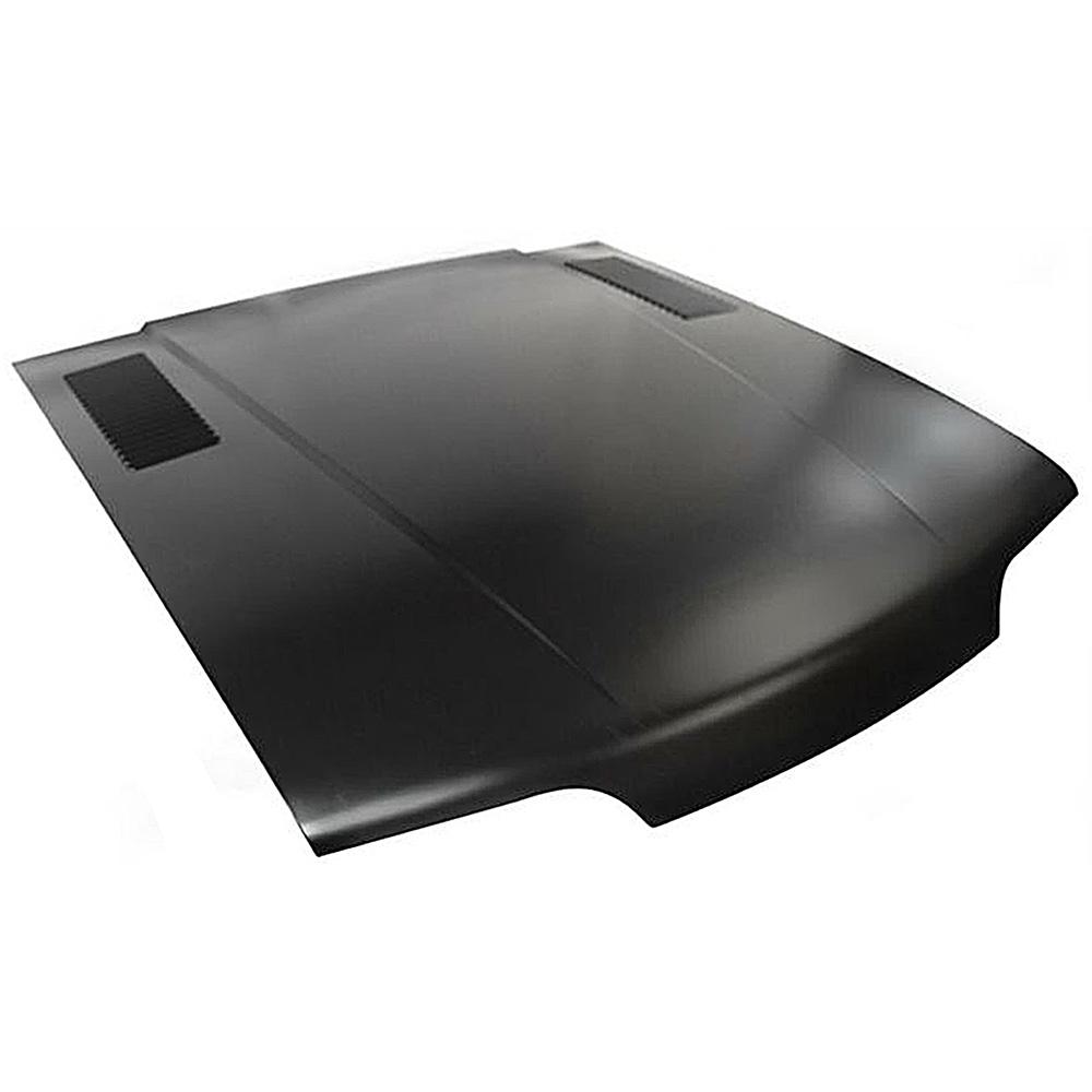 1987-93 Mustang Hood Assembly with Vent Louvers Bolt On EDP Coated
