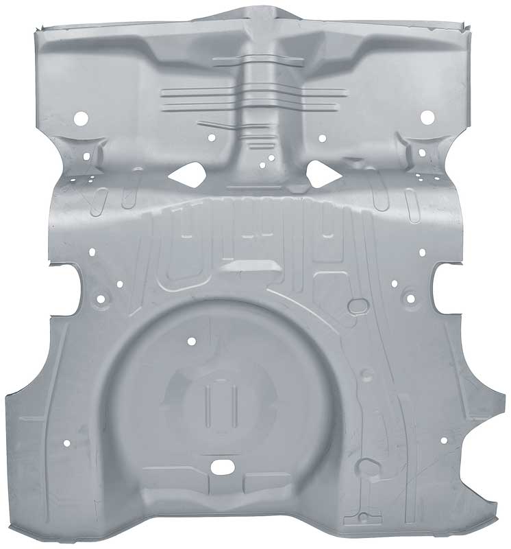 1987-93 Mustang Trunk Floor Pan With Rear Seat Pan