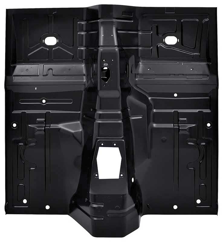 1979-93 Mustang Complete Floor Pan with Manual Trans EDP Coated