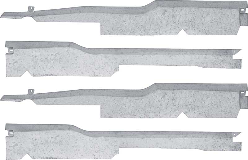 1967-69 Camaro, Firebird Floor Wiring Loom Cover Set 4 Piece Set