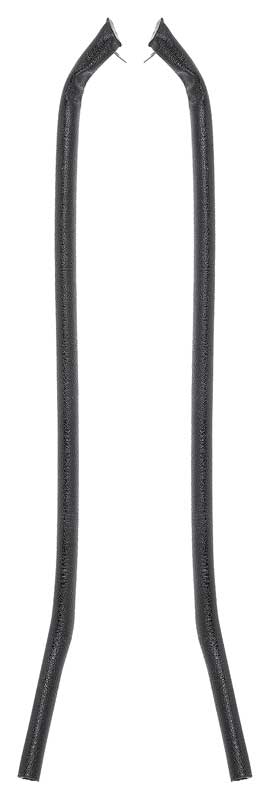 1968-72 Camaro, Nova, Firebird Door Jamb Windlace Pinchweld Moldings OE Style Black Pair