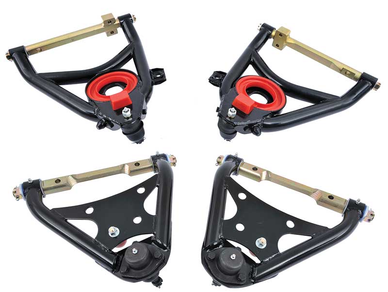 1958-64 Tubular Control Arm Set - Black