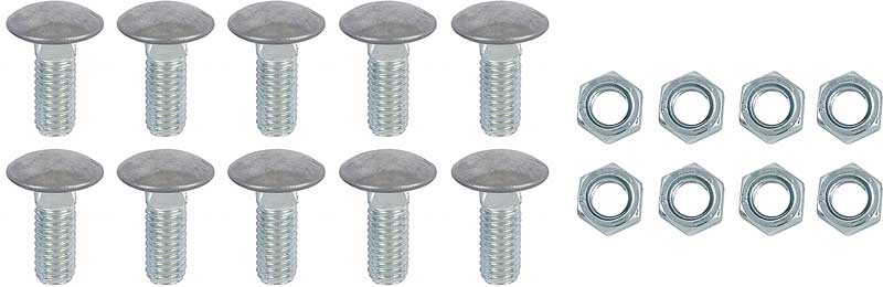 1967 Camaro Front and Rear Bumper Bolt Kit, 20 Piece Set