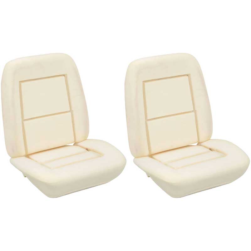 1970 Firebird, Trans Am Front Bucket Seat Foam for Deluxe Comfort-Weave Pair