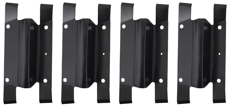 1971 Plymouth Cuda Front Fender Gill Mounting Plate Set Set of 4