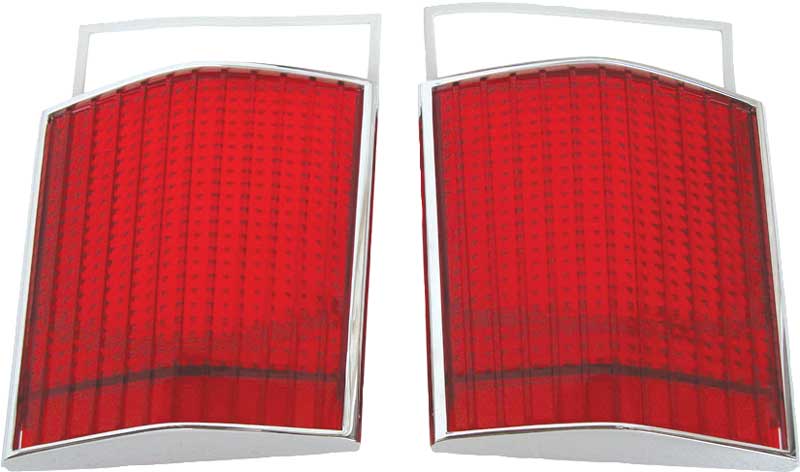 1967 Dodge Dart Tail Lamp Lens with Gaskets Pair