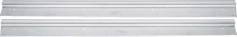 1967-76 Dart, Duster, Barracuda, Valiant Door Sill Plates 2-Door w/Hardware Pair