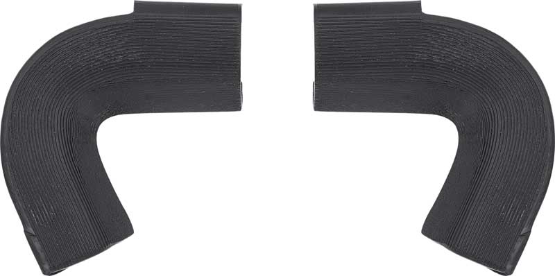 1968-70 Dodge Coronet Interior Rear Window Molding Set Lower Corners  Pair