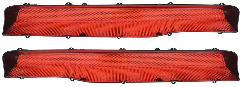 1970 Dodge Charger Tail Lamp Lenses Pair