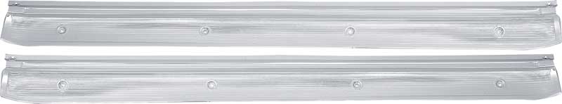 1968-70 Charger, Coronet, GTX, Road Runner Door Sill Plates 2 Door Pair