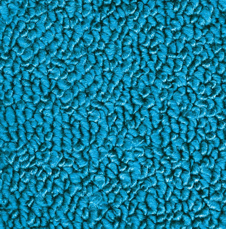 1962-65 Plymouth Belvedere 2 Door With Auto Trans Medium Blue Loop Carpet
