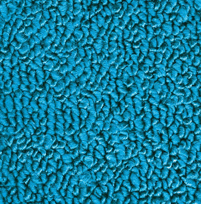 1962-65 Plymouth Belvedere 4 Door With Auto Trans Medium Blue Loop Carpet