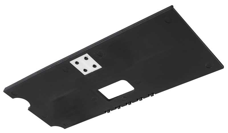 1971-74 Dodge, Plymouth B, E-Body Shifter Slider Plate  Black  Auto Trans