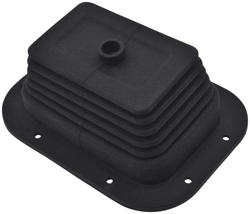 1970-74 Dodge, Plymouth Upper Shift Boot Manual Trans Features Round Hurst Shifter Handle Hole