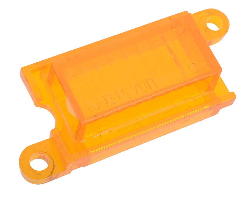 1970-71 Barracuda , Cuda Front Side Marker Lens Set with Gaskets