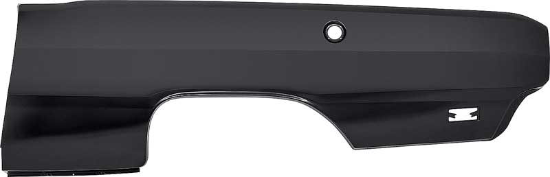 1969 Dodge Dart Partial Quarter Panel Skin LH EDP Coated