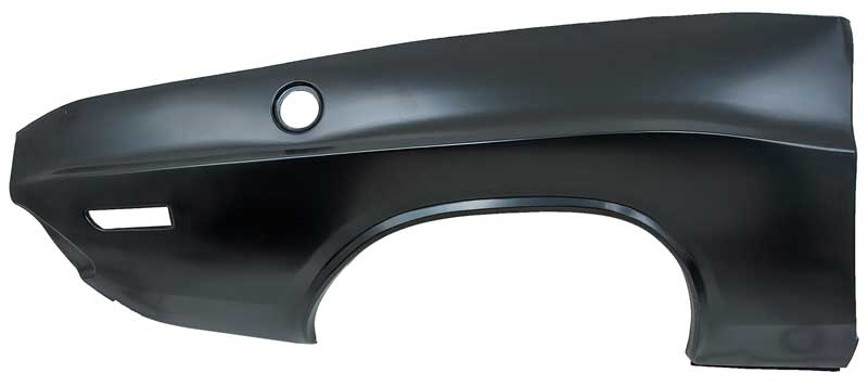 1970-71 Dodge Challenger Quarter Panel Skin RH Passenger Side EDP Coated