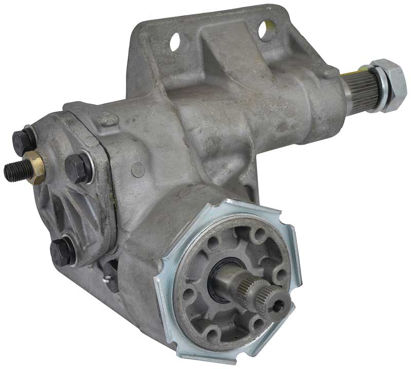 1965-76 Dodge, Plymouth A, B, E-Body Manual Steering Gear Box Aluminum 24:1 Ratio