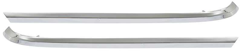 1964-66 Ford Mustang Vinyl Top Back Belt Side Molding Chrome