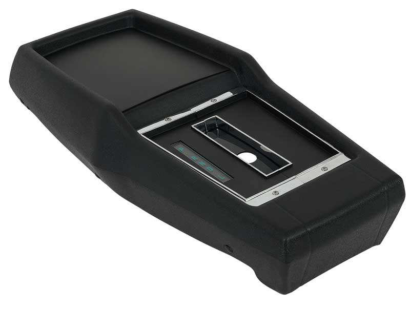 1968-72 Chevy II Nova Console Assembly AT Powerglide without Gauges Pre-Assembled