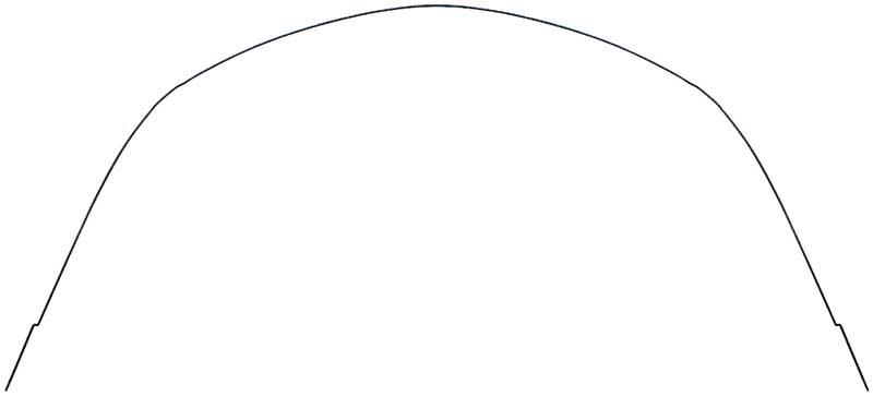1971-76 Impala, Caprice, LeSabre, Delta 88, Catalina Convertible Rain Gutter Wire