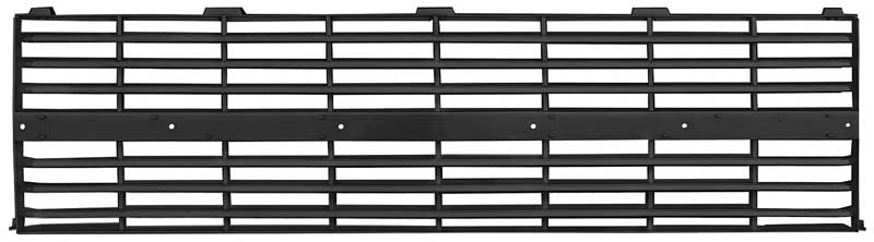 1983-84 Chevrolet Truck Front Grill Emblem Delete Panel Dual Headlamps Dark Gray