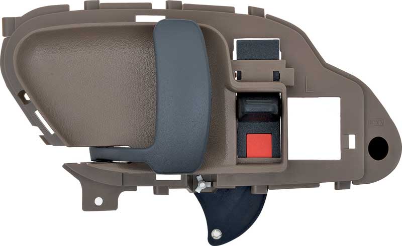 1995-2002 Chevy, GMC C/K Pickup, Sport Utility Inner Door Handle w/Black Lever Beige Housing LH Drivers Side