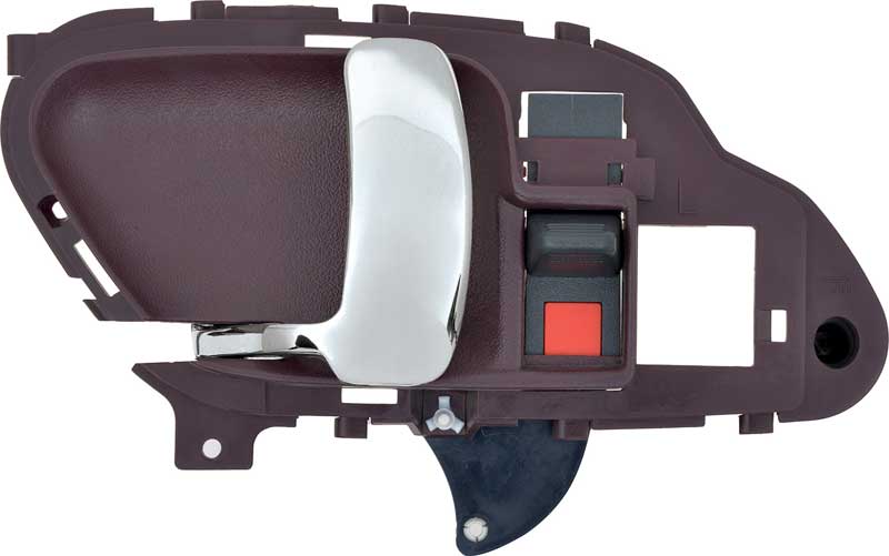 1995-2002 Chevy, GMC C/K Pickup, Sport Utility Inner Door Handle w/Chrome Lever Red Housing LH Drivers Side