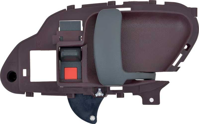 1995-2002 Chevy, GMC C/K Pickup, Sport Utility Inner Door Handle w/Black Lever Red Housing RH Passenger Side