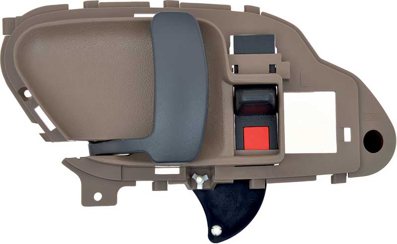 1995-2002 Chevy, GMC C/K Pickup, Sport Utility Inner Door Handle w/Black Lever Brown Housing LH Drivers Side