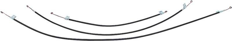 1967-72 Chevrolet/GMC Truck, Blazer, Jimmy, Suburban Heater Control Panel Cable Set With AC