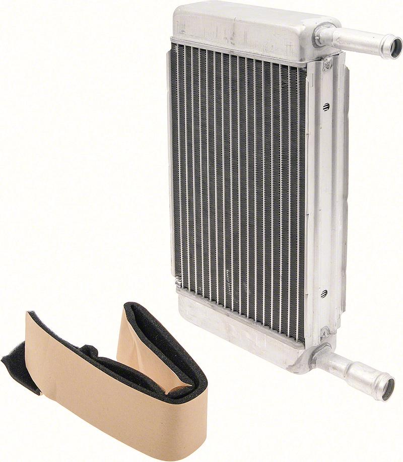 1967-72 Chevrolet, GMC Pickup, Blazer, Jimmy, Suburban, Van Aluminum Heater Core without Air Conditioning Measures 8-5/8" x 6" x 2"