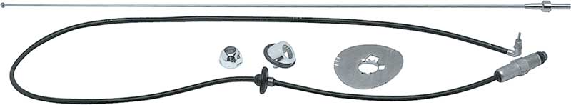 1967-72 Chevy, GMC Pickup, Blazer, Suburban Fender Mount Antenna Assembly FM Radio