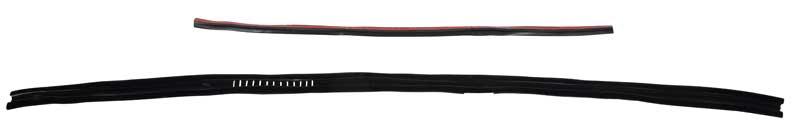 1973-80 Chevrolet, GMC Pickup, Blazer, Jimmy, Suburban Door Glass Run Weatherstrip with Division Bar Felt RH or LH