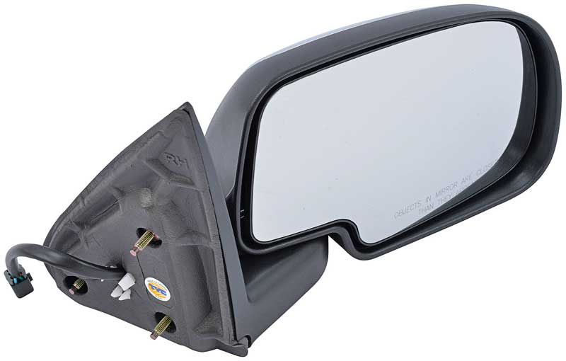 1999-2002 Silverado, Sierra, SUV Power Mirror with Heat Chrome Cover RH Passenger Side