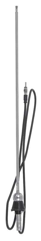 Telescopic Antenna Mast and Cable Manual Universal Fender Mount