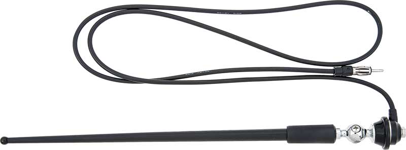 1973-91 Chevy, GMC Truck Rubber Antenna Mast and Cable Assembly Fender Mounted