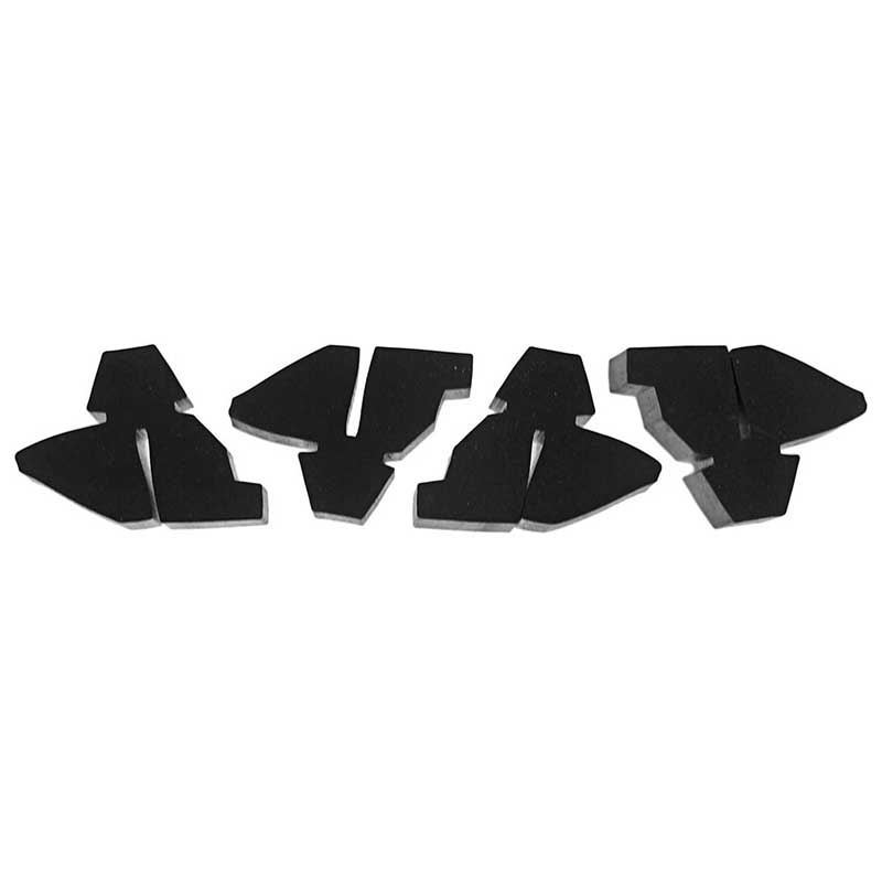1962-72 Ford , Mercury Door Bumper Rubber  Various Models Set of 4