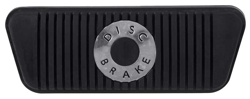1968-73 Ford/Mercury Brake Pedal Pad Automatic Transmission With Disc Brake Emblem