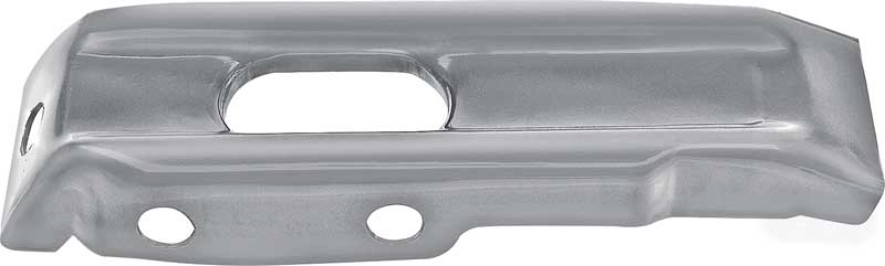 1966-67 Chevy II, Nova Rear Frame Rail Brace Drivers Side with Silver Weld-Thru Coating